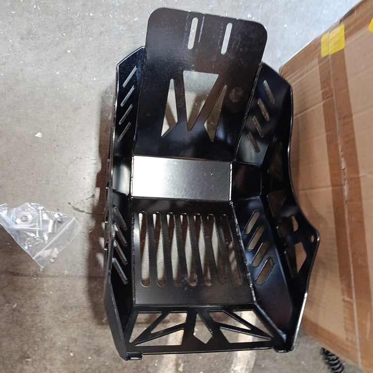 Returned Black CNC Machined 5052 Aluminum Skid Plate Bash Guard for Talaria Komodo