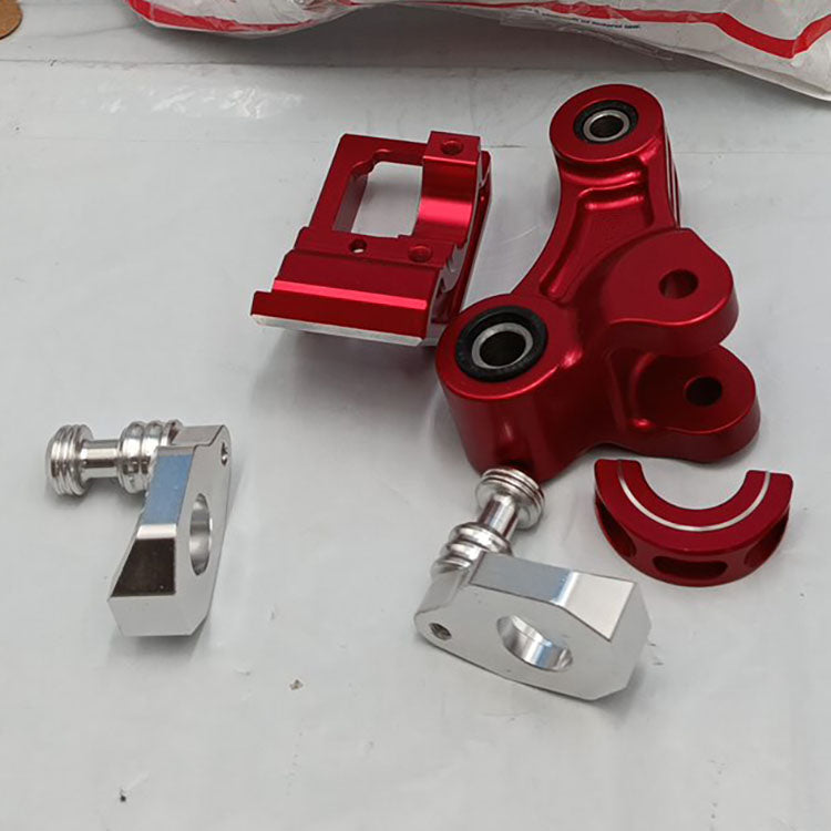 Returned Rear Shock Mount + Digital Display Relocation Bracket + Axle Block Chain Adjuster Kit for Talaria Sting MX5 Pro