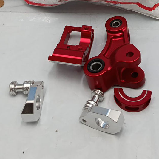 Returned Rear Shock Mount + Digital Display Relocation Bracket + Axle Block Chain Adjuster Kit for Talaria Sting MX5 Pro