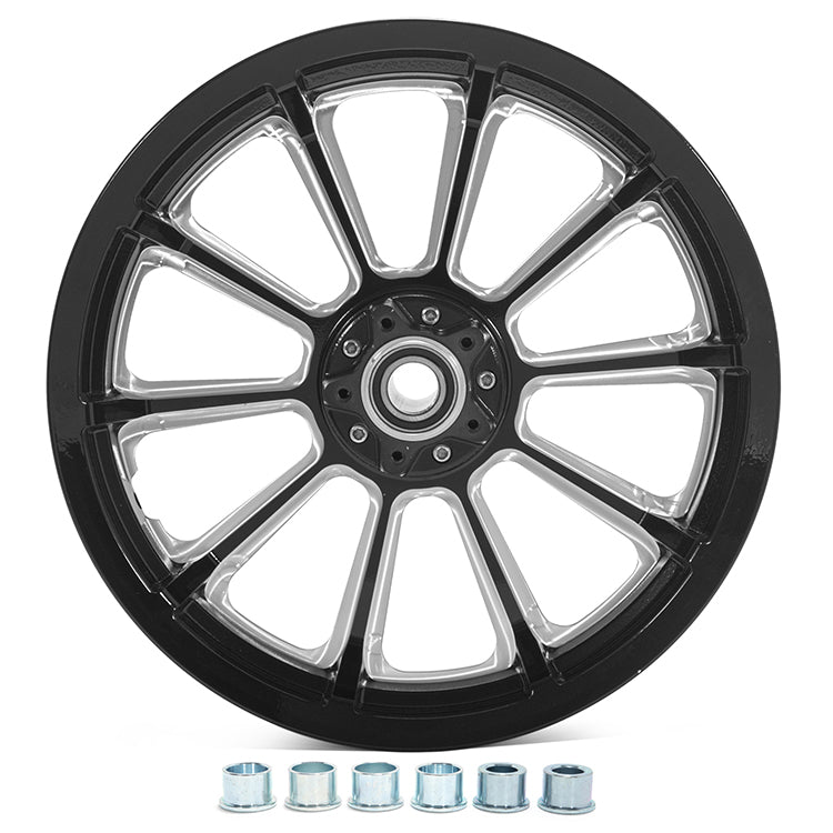 16x3.5 Aluminum Front Wheel Rim Hub for Harley Davidson Touring Electra Glide / Road Glide / Street Glide / Road King 1984-2008