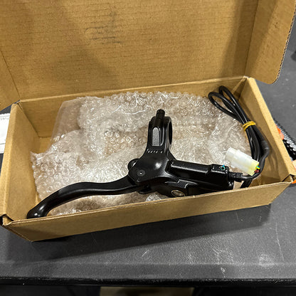 Returned Left Rear Brake Lever Cylinder Pump Assy for Surron Light Bee X / Talaria Sting / Segway X160 X260 / 79Bike Falcon M / E Ride Pro SS 2.0