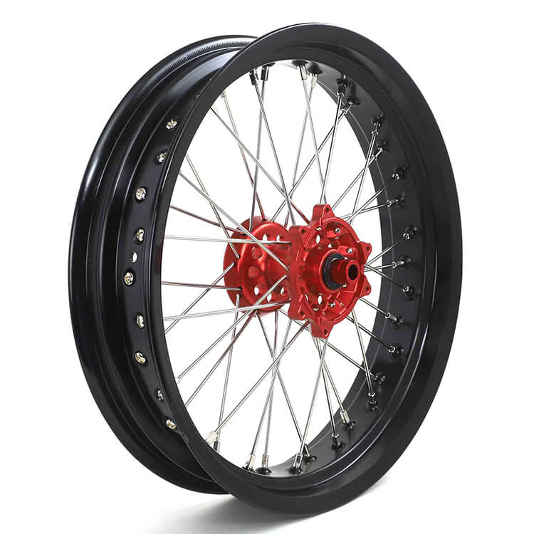 Returned 17 x 3.5 Red Front Spoke Wheel Rim Hub For Honda CRF250L / Rally 2013-2020