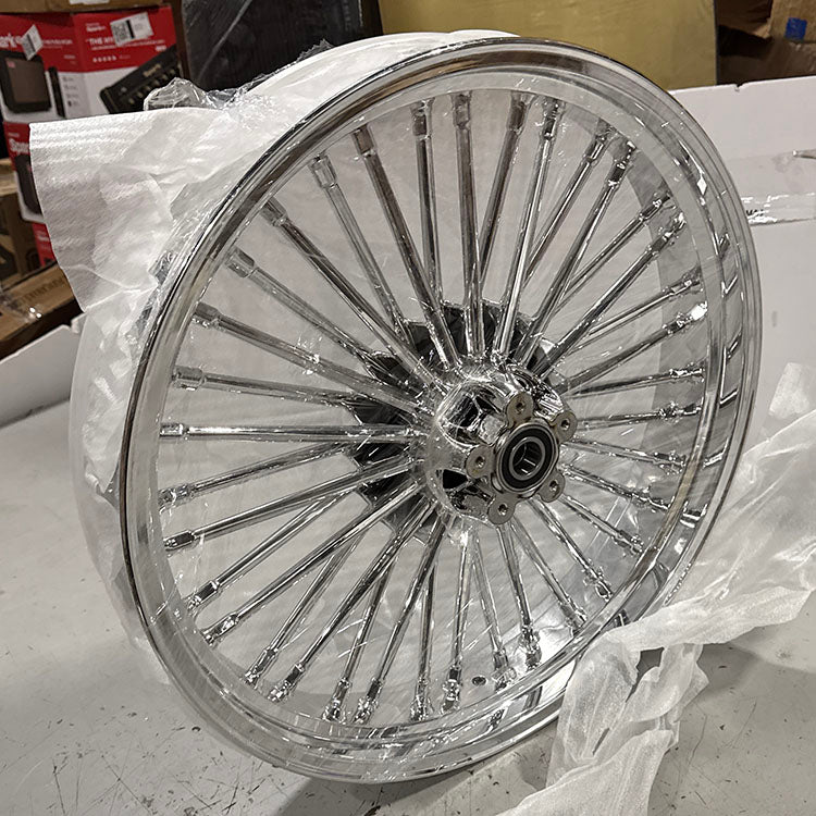 Returned For Harley Touring Electra Glide / Street Glide / Road King / Road Glide / Ultra Limited / Ultra Classic 2009-2024 Front Fat Spoke Cast Wheel