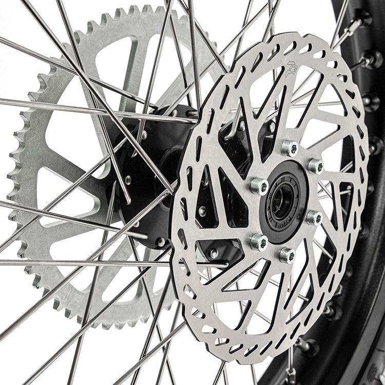 18×2.15 Rear Wheel Rim Hub Tire & Disc & Sprocket Set for Talaria Sting MX3 / R MX4