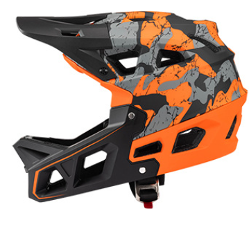 Off-road full-face helmet