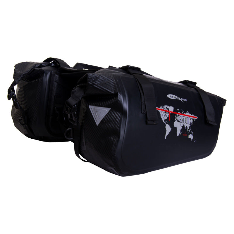 20L Large-Capacity Waterproof Motorcycle Side Bag – Outdoor Riding Rear-Seat Touring Pannier / Saddlebag