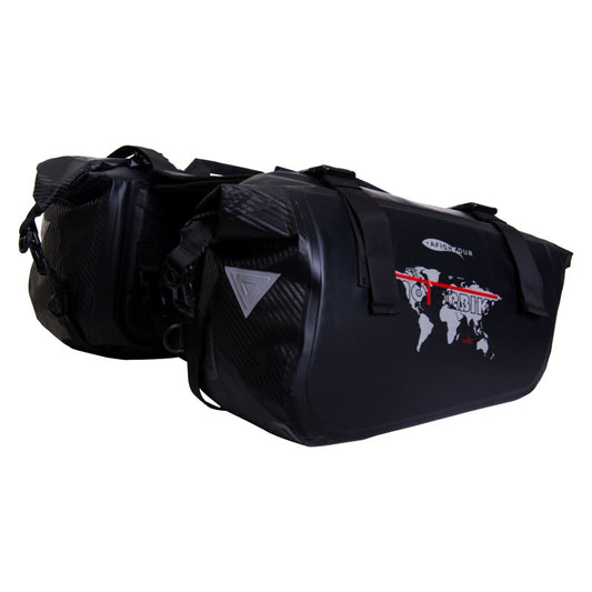 20L Large-Capacity Waterproof Motorcycle Side Bag – Outdoor Riding Rear-Seat Touring Pannier / Saddlebag