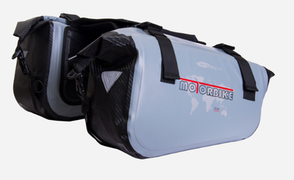 20L Large-Capacity Waterproof Motorcycle Side Bag – Outdoor Riding Rear-Seat Touring Pannier / Saddlebag