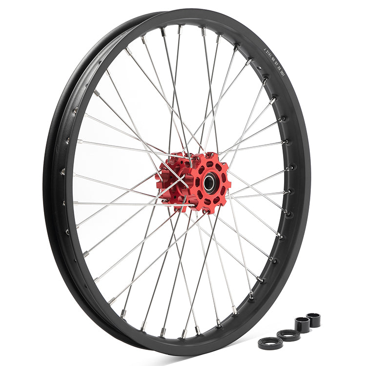 19" 17" Front 18" 17" 16" Rear Aluminum Spoke Wheel Rim Hub Sets for Talaria Sting MX5 Pro