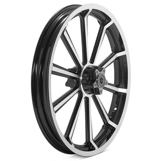 21×2.15 Aluminum Front Wheel Rim Hub for Harley Davidson Dyna Street Bob / Wide Glide / Low Rider / Super Glide 2008-2017