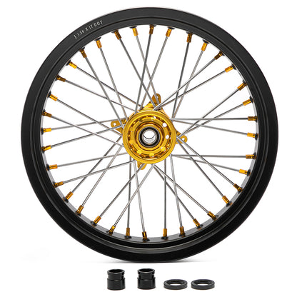 For Suzuki RMZ250 2007-2024 / RMZ450 2005-2024 21" 17" Front 19" 17" Rear Wheel Rim Hub Sets
