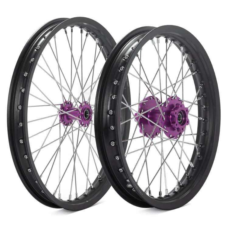 21 19 Front 19 18 16 Rear Spoke Wheel Set for Sur-Ron Light Bee X S / Segway X160 X260 / 79Bike Falcon M / E Ride Pro-SS