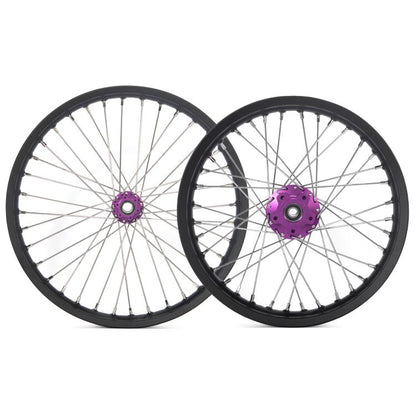 21 19 Front 19 18 16 Rear Spoke Wheel Set for Sur-Ron Light Bee X S / Segway X160 X260 / 79Bike Falcon M / E Ride Pro-SS