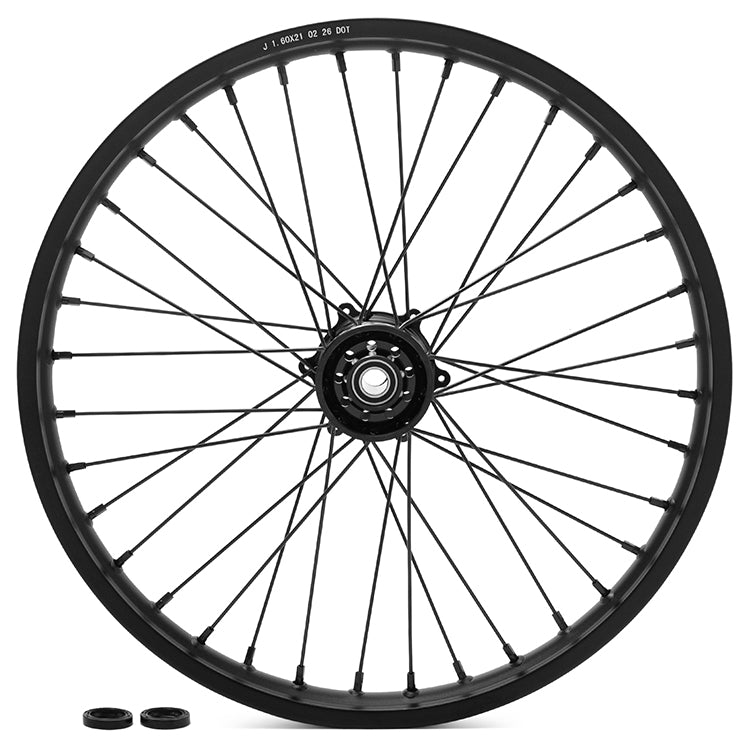 21" Front / 18" Rear Aluminum Spoke Wheel Rims CNC Hubs Set for Talaria Komodo