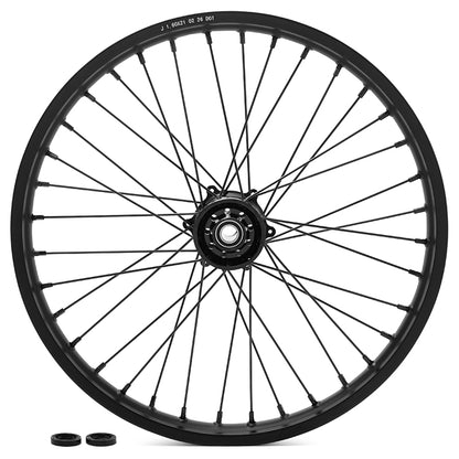 21" Front / 18" Rear Aluminum Spoke Wheel Rims CNC Hubs Set for Talaria Komodo