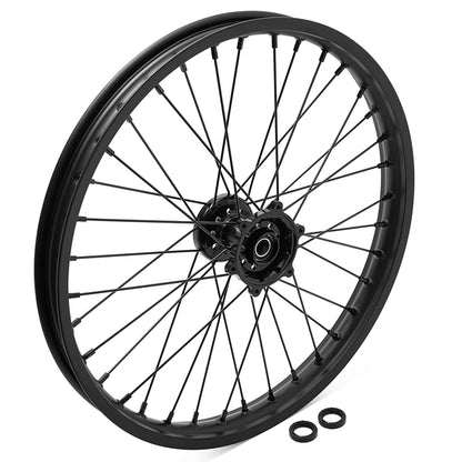21" Front / 18" Rear Aluminum Spoke Wheel Rims CNC Hubs Set for Talaria Komodo