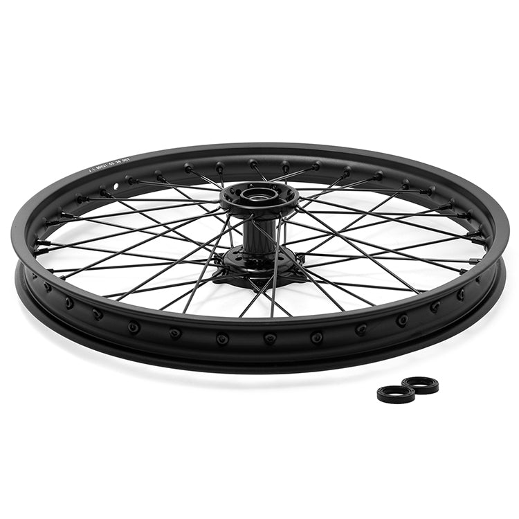 21" Front / 18" Rear Aluminum Spoke Wheel Rims CNC Hubs Set for Talaria Komodo