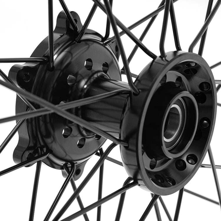 21" Front / 18" Rear Aluminum Spoke Wheel Rims CNC Hubs Set for Talaria Komodo