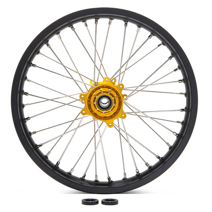 21" Front / 18" Rear Aluminum Spoke Wheel Rims CNC Hubs Set for Talaria Komodo
