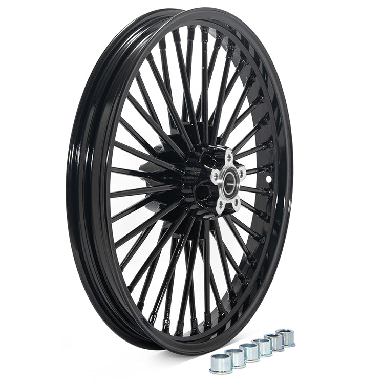 21x2.15 Fat Spoke Front Wheel Rim Harley Davidson Softail Heritage Nig ...