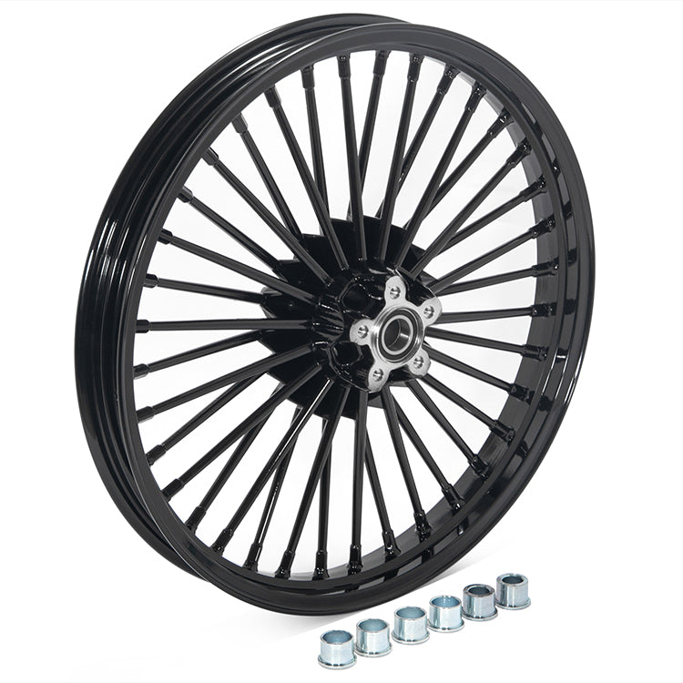 21x2.15 Fat Spoke Front Wheel Rim Harley Davidson Softail Heritage Night Train Fatboy