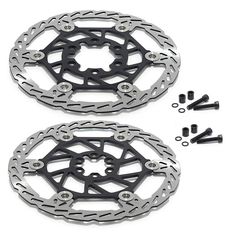 250mm 220mm Oversize Front Rear Brake Disc & Adapters for Talaria Stin ...