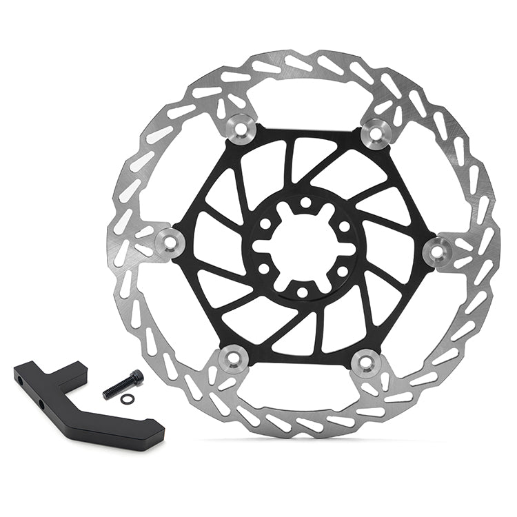 250mm Oversize Front Rear Brake Disc & Adapter for Apollo RFN / Beta Explorer 3mm