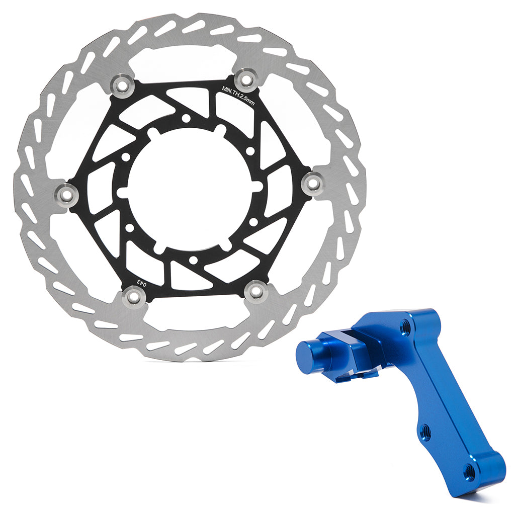 270mm Oversize Rear Brake Rotor & Caliper Relocation Bracket Kit Fits Talaria Komodo