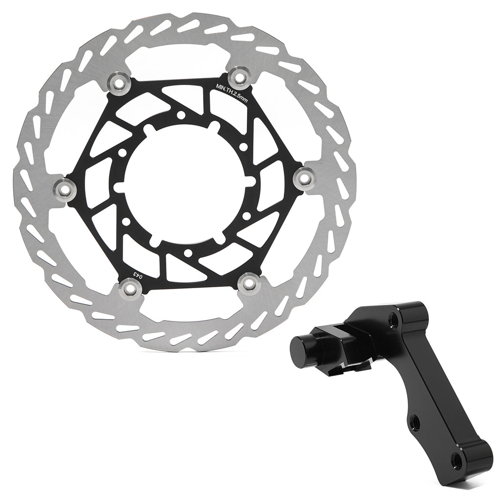 270mm Oversize Rear Brake Rotor & Caliper Relocation Bracket Kit Fits Talaria Komodo