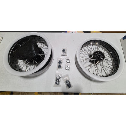 Returned Aluminum Front Rear Wheel Rim Hub Sets for Sherco 125-500 SC SE-R SCF SEF SEF-R SE Factory SEF Factory 2013-2025