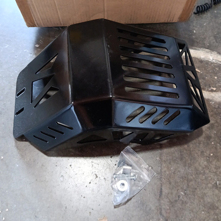 Returned Black CNC Machined 5052 Aluminum Skid Plate Bash Guard for Talaria Komodo