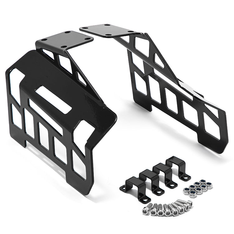 304 Steel Side Saddle Bag Brackets Cargo Rack Set For Rawrr Mantis X Pro