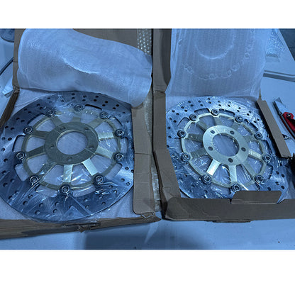 Returned Front Brake Disc Rotors for Honda GL1500C Valkyrie 1997-2003