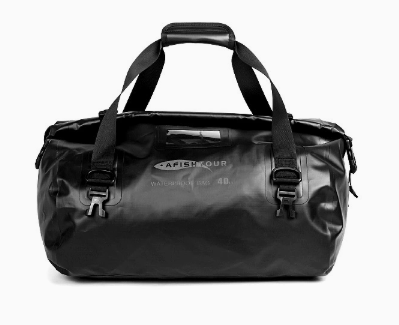 40L Waterproof Motorcycle Duffel Bag - Motorcycle Luggage Tail Bag with Straps for Back Seat - Roll Top Dry Bag for Kayaking, Rafting, Boating, Camping, Travel, Beach