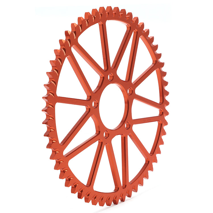 420 Chain 7075-T6 Aluminum CNC Rear Sprocket 52T 54T 58T 64T for Rawrr Mantis X