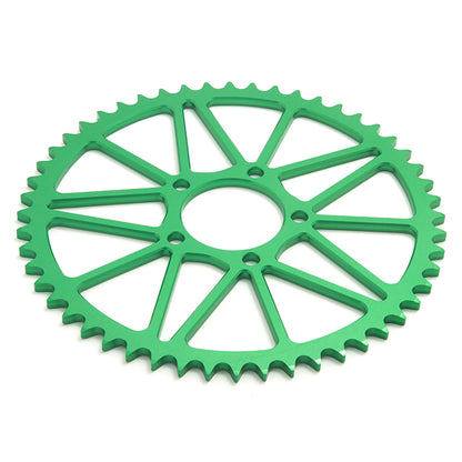 420 Chain 7075-T6 Aluminum CNC Rear Sprocket 52T 54T 58T 64T for Rawrr Mantis X