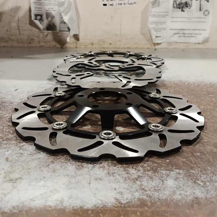 Returned For Suzuki GSX600F / GSX750F 1989-1997 / GSF400 Bandit 1989-1994 Front Brake Disc Rotors