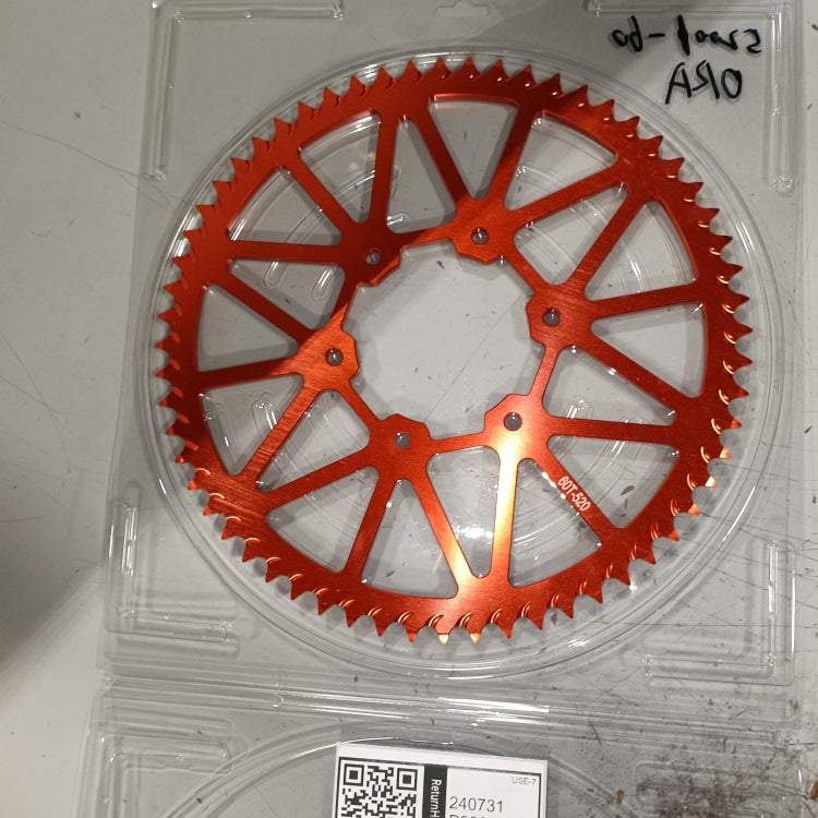 Returned 60T Orange Rear Sprocket 520 Chain for Sur-ron Ultra Bee