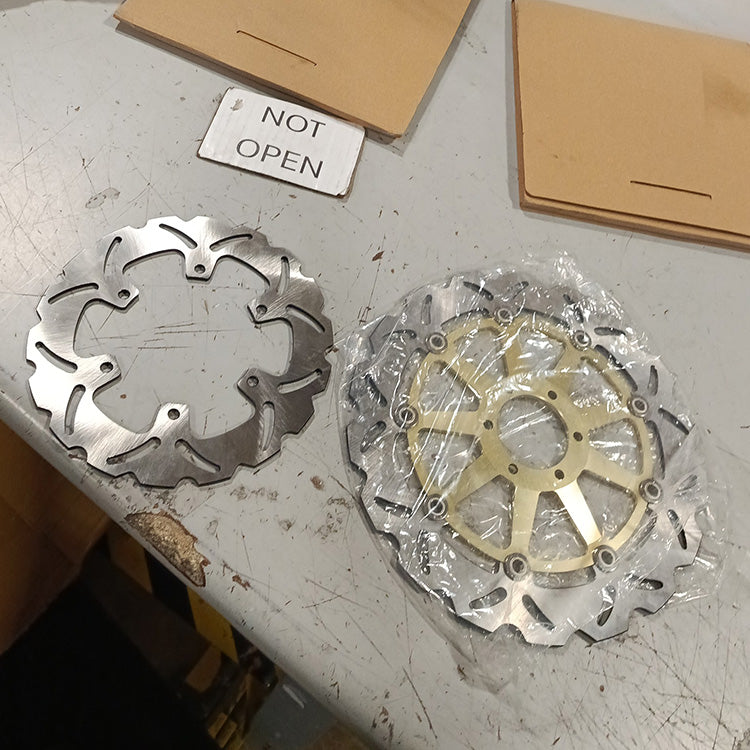 Returned For Ducati Monster 620 2002-2005 / Monster 696 2008-2014 / Monster 750 1994-2001 Front Rear Brake Disc Rotors