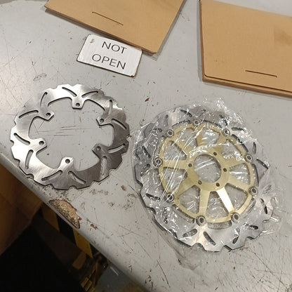 Returned For Ducati Monster 620 2002-2005 / Monster 696 2008-2014 / Monster 750 1994-2001 Front Rear Brake Disc Rotors