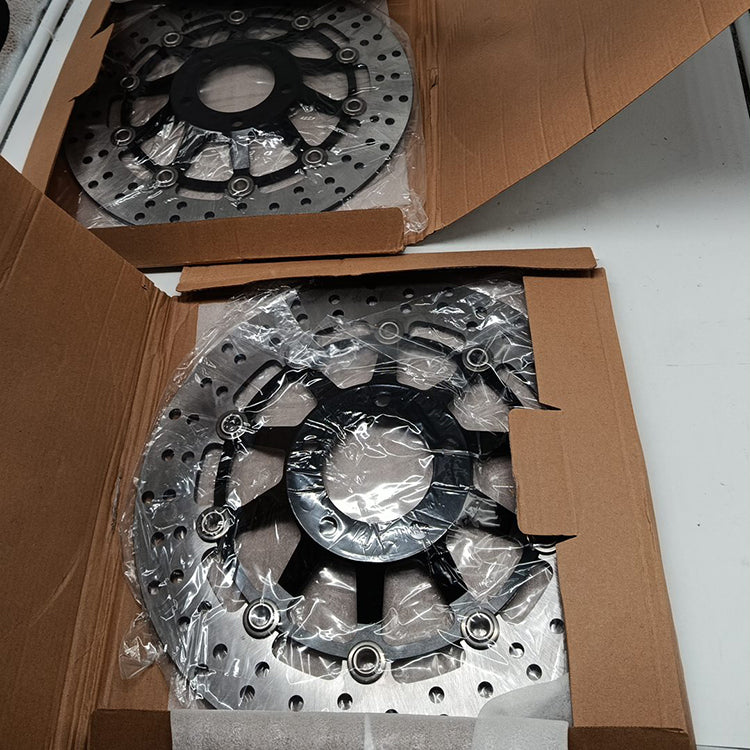 Returned Front Rear Brake Disc for Suzuki GSX600F GSX750F 89-97 / GSF400 Bandit 89-94 / GSX750 89-92 / GSX400F 88-90 / GSX400 94-96 99 05