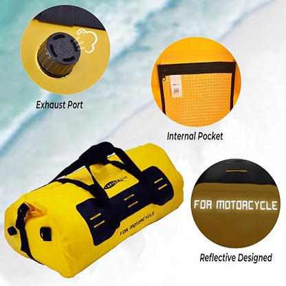 40L Waterproof Travel Duffel Bag – Large-Capacity Outdoor Sports Gear Bag / Backpack