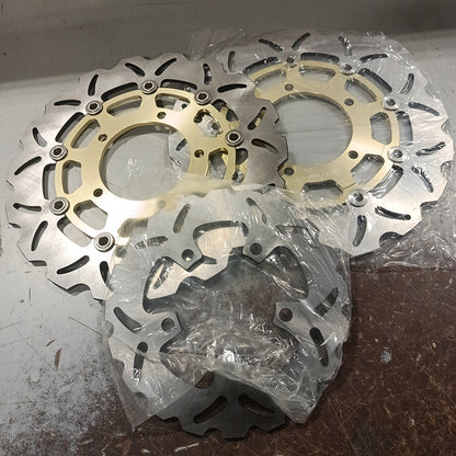 Returned For Suzuki GSXR600 GSXR750 2006-2007 / GSXR1000 2005-2008 Front Rear Brake Disc Rotors