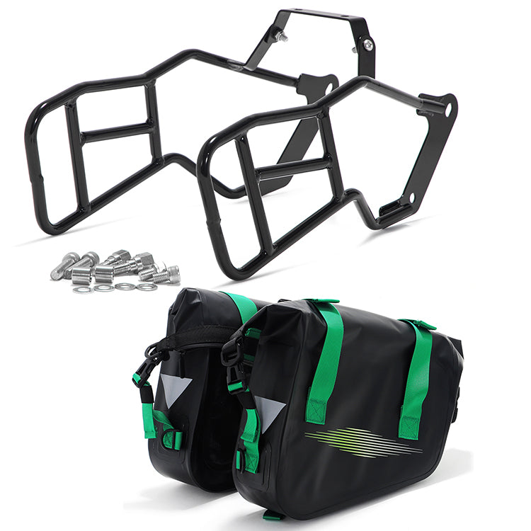 8L Electric Motorcycle Side Saddlebags & Bracket for Talaria XXX