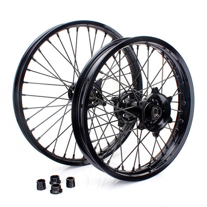 For Honda CRF250R 2014-2025 / CRF450R 2013-2025 Front Rear Spoke Wheel Rim Hub Set