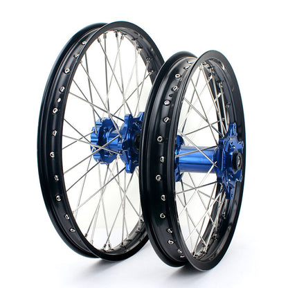 For KTM 125-450 SX SX-F XC XC-F / Husqvarna 250-450 FC TX FX TC / GAS GAS MC250F MC450F Front Rear Spoke Wheel Rim Hub Set