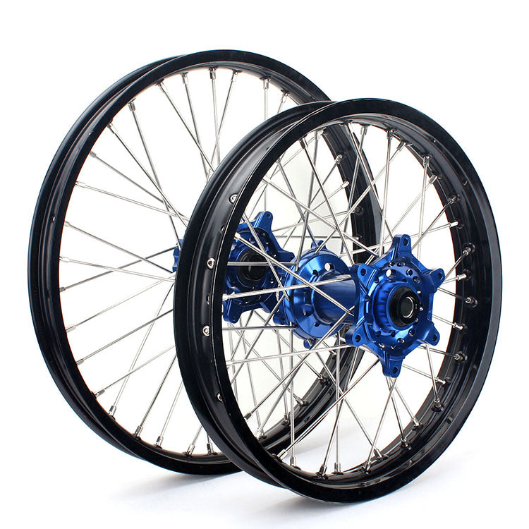 For KTM 125-450 SX SX-F XC XC-F / Husqvarna 250-450 FC TX FX TC / GAS GAS MC250F MC450F Front Rear Spoke Wheel Rim Hub Set