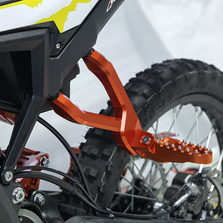 Rear Passenger Foot Pegs & Mount Brackets for Sur-ron Ultra Bee Electric Dirt Bike
