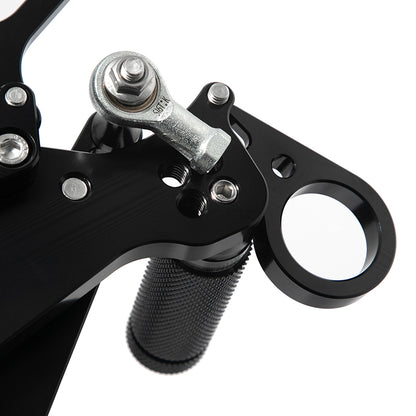 For BMW S1000RR / HP4 2009-2014 CNC Aluminum Adjustable Racing Rear Sets