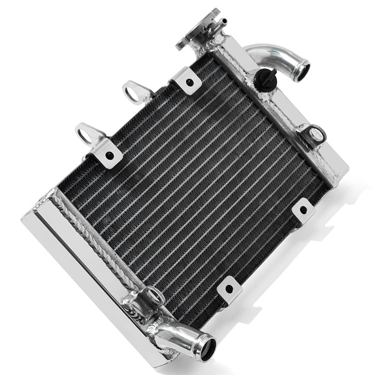 Benelli TNT 300 / BN 302 / 302 S / STELS / Keeway RKX Aluminum Radiator 26mm Core TIG-Welded Direct Bolt-On Replacement
